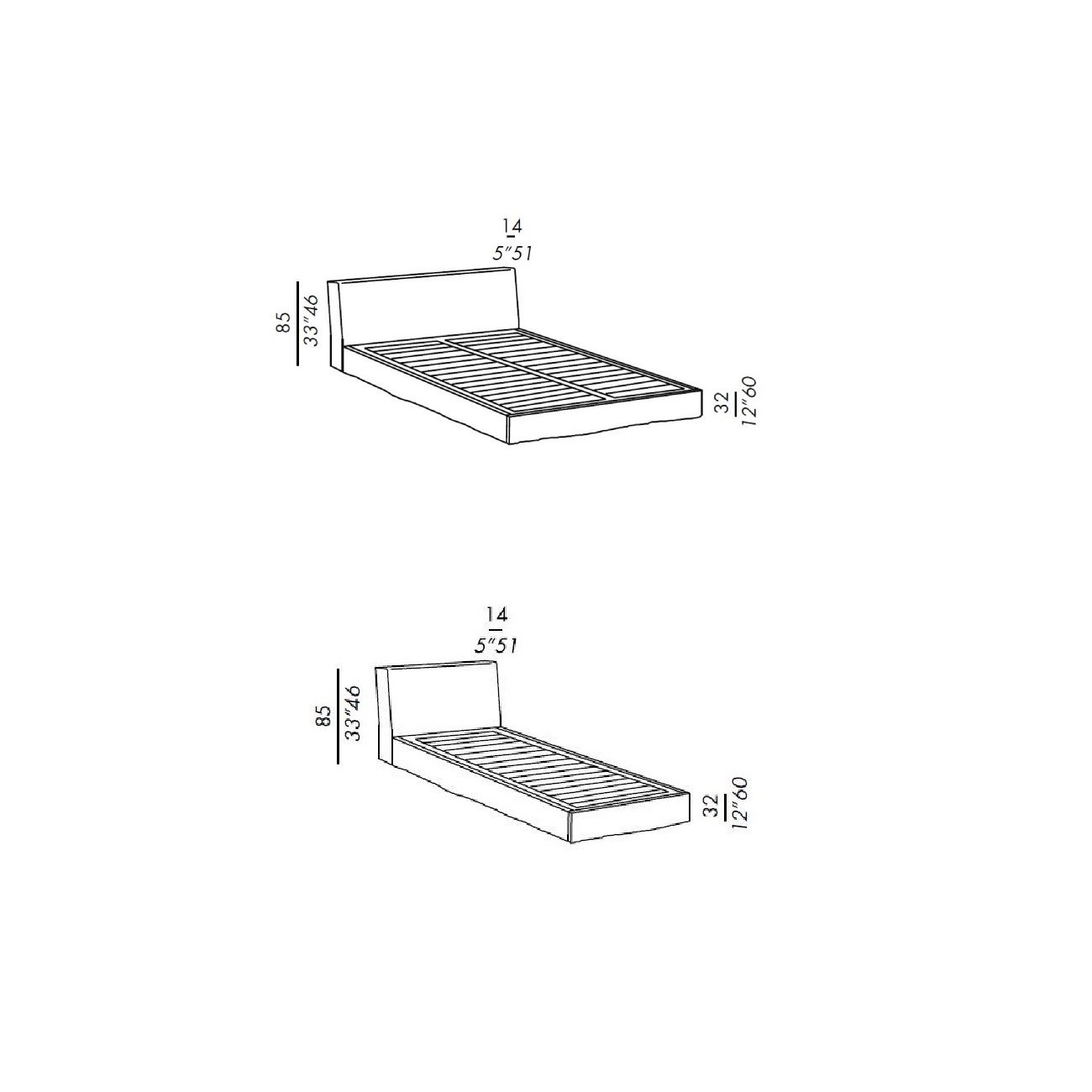 MERIDIANI LAW LETTO