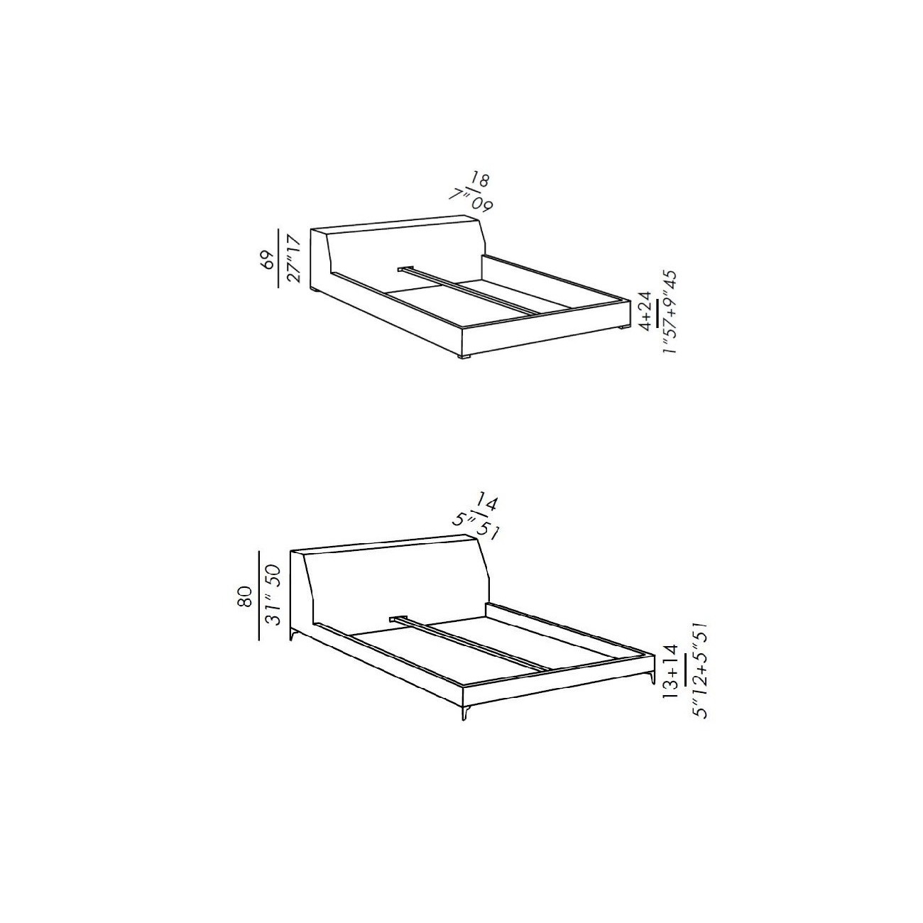 MERIDIANI LOUIS LETTO