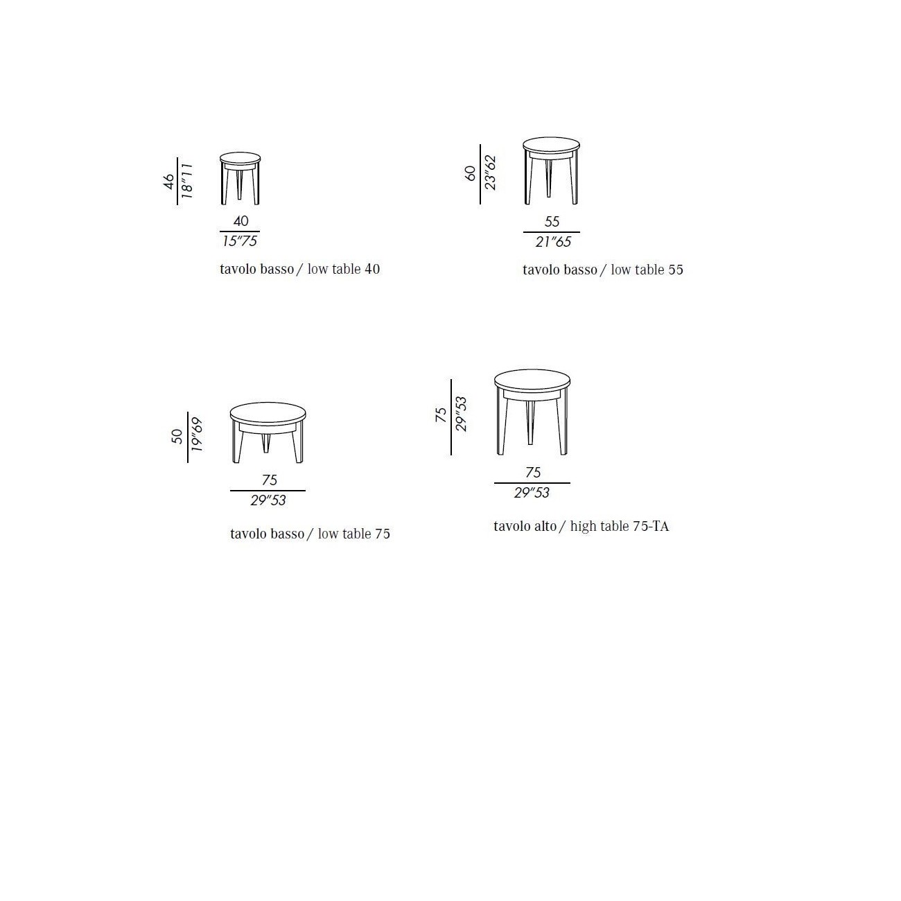 MERIDIANI STEWART COMODINO