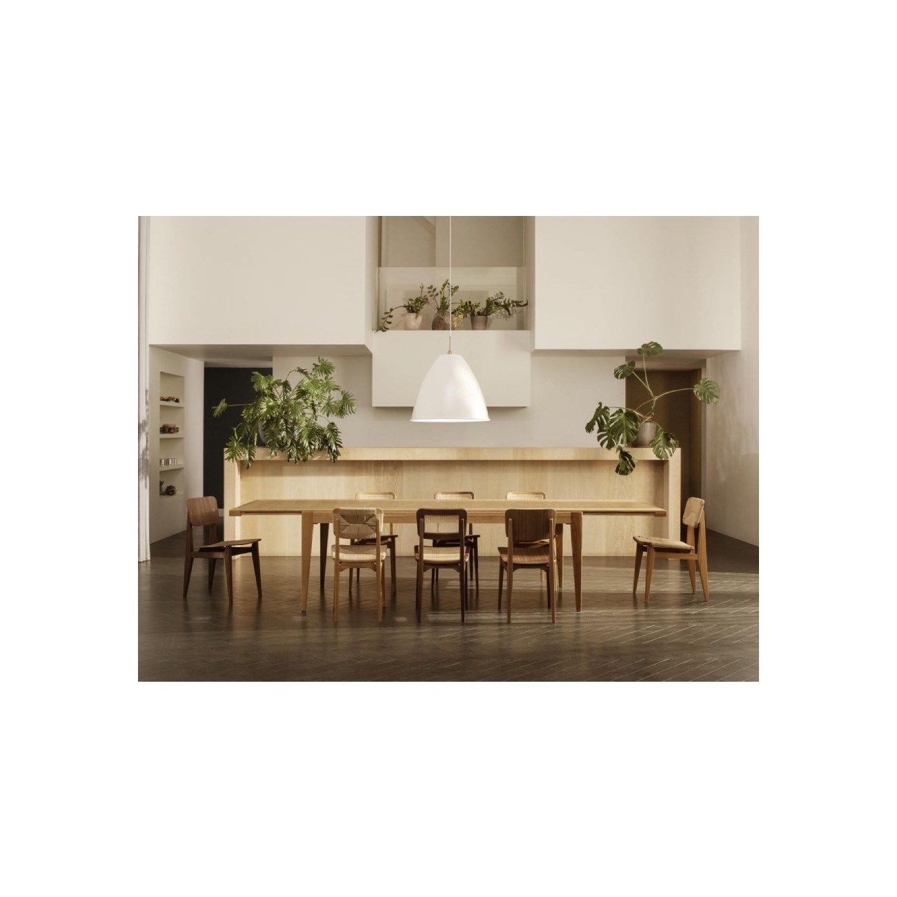 GUBI C-CHAIR VENEER SEDIA