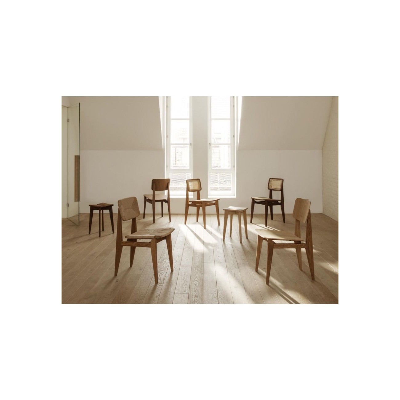 GUBI C-CHAIR PAPER CORD SEDIA