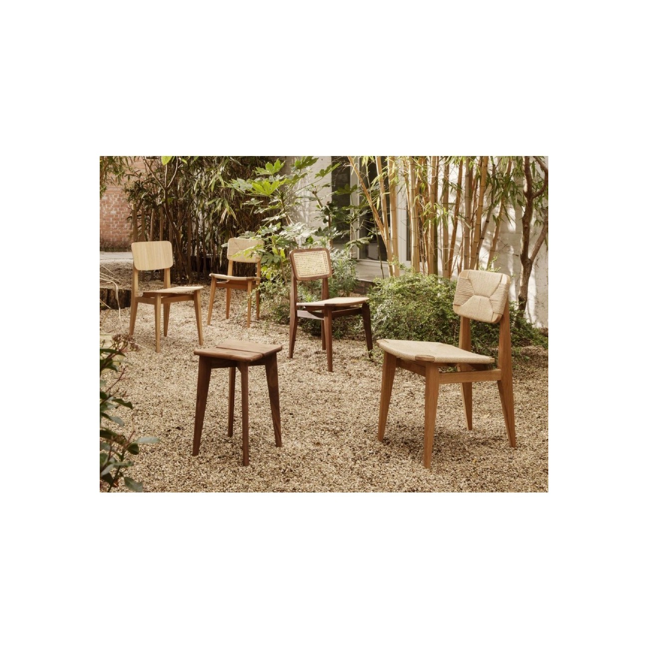 GUBI C-CHAIR PAPER CORD SEDIA