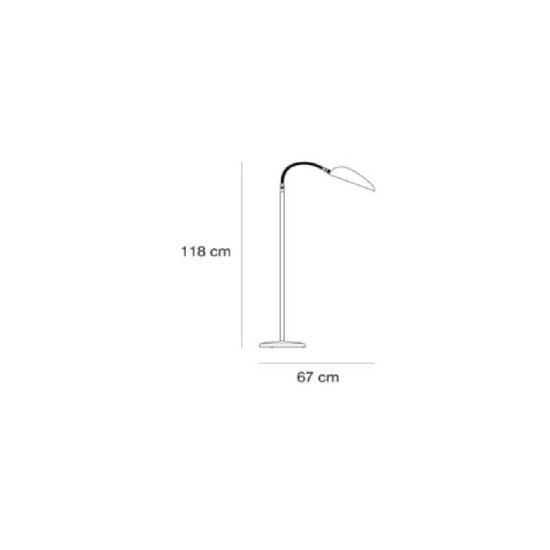 GUBI GROSSMAN COBRA LAMPADA DA TERRA