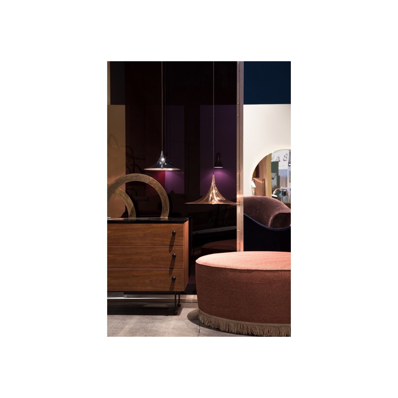 GUBI POUFFE  Ø 105 POUF BASSO