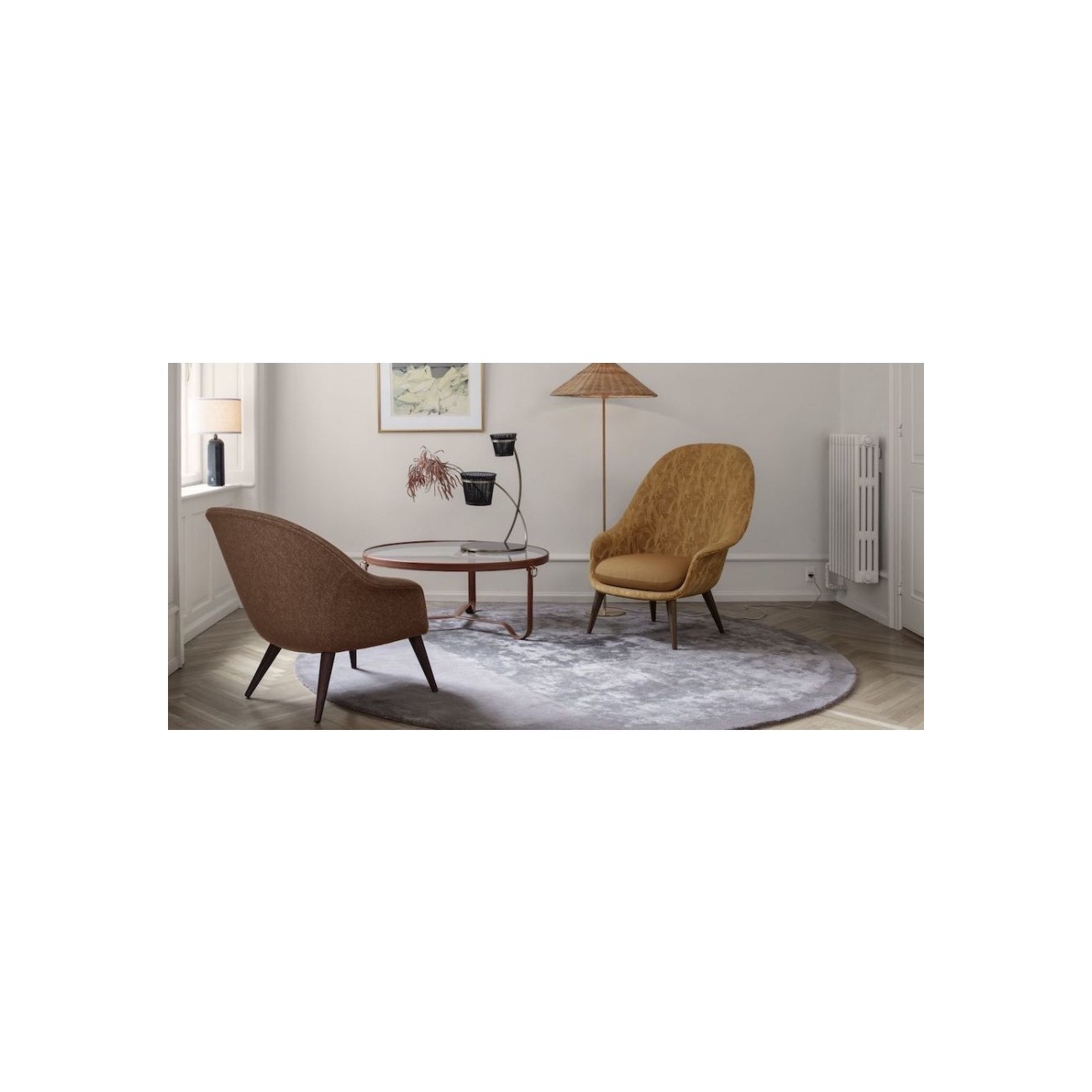 GUBI BAT POLTRONCINA SCHIENALE ALTO
