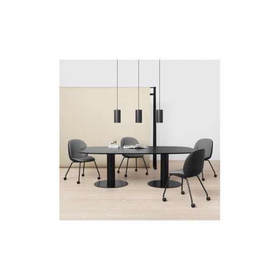 GUBI BEETLE SEDIA CON ROTELLE