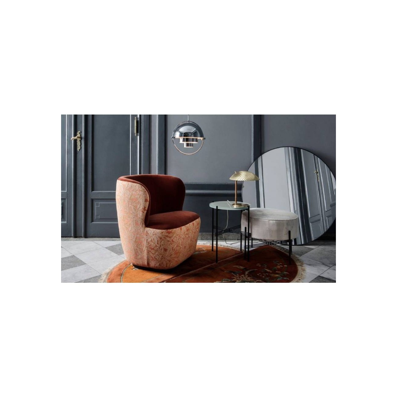 GUBI TS POUFFE Ø 55 POUF