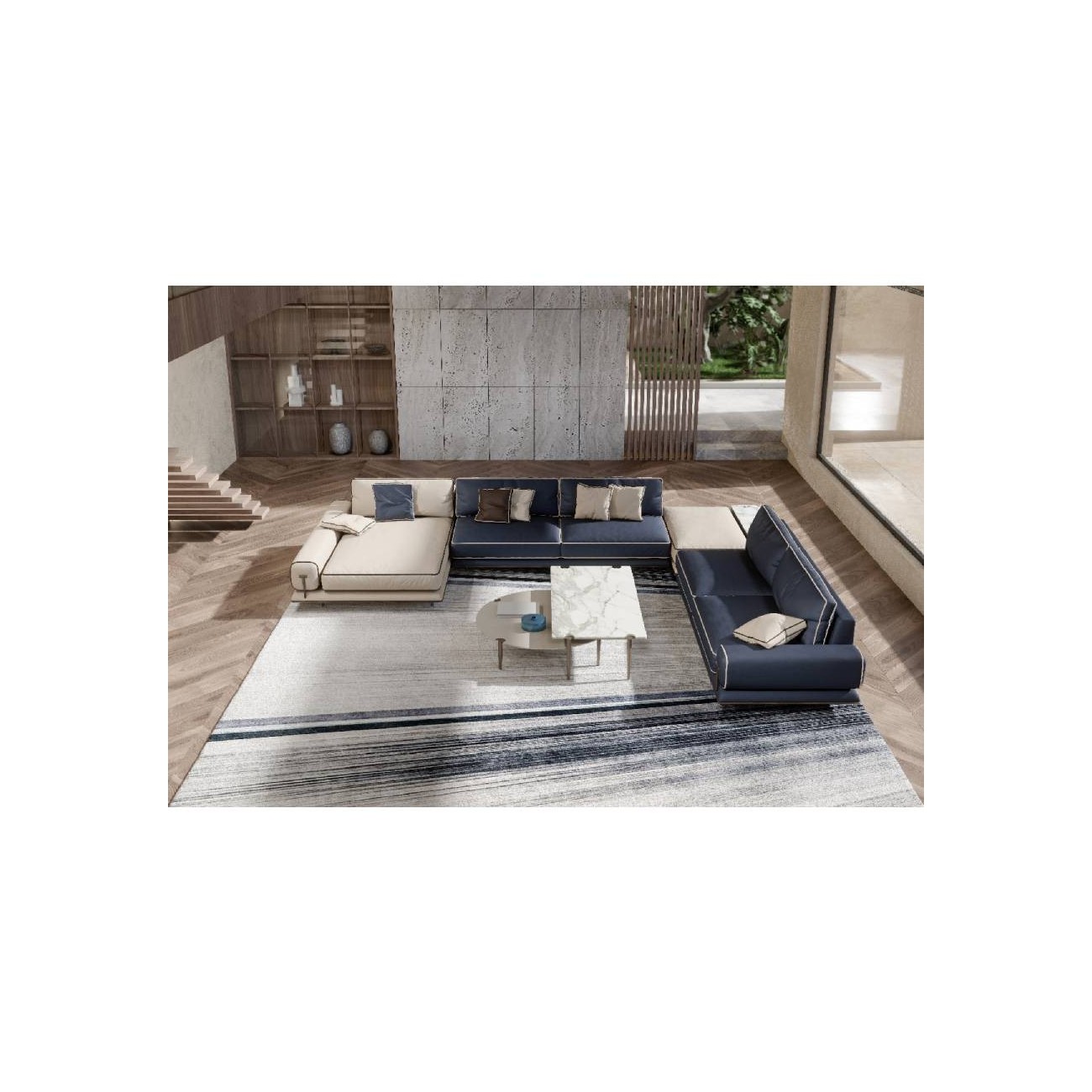 TURRI BLUES DIVANO COMPONIBILE