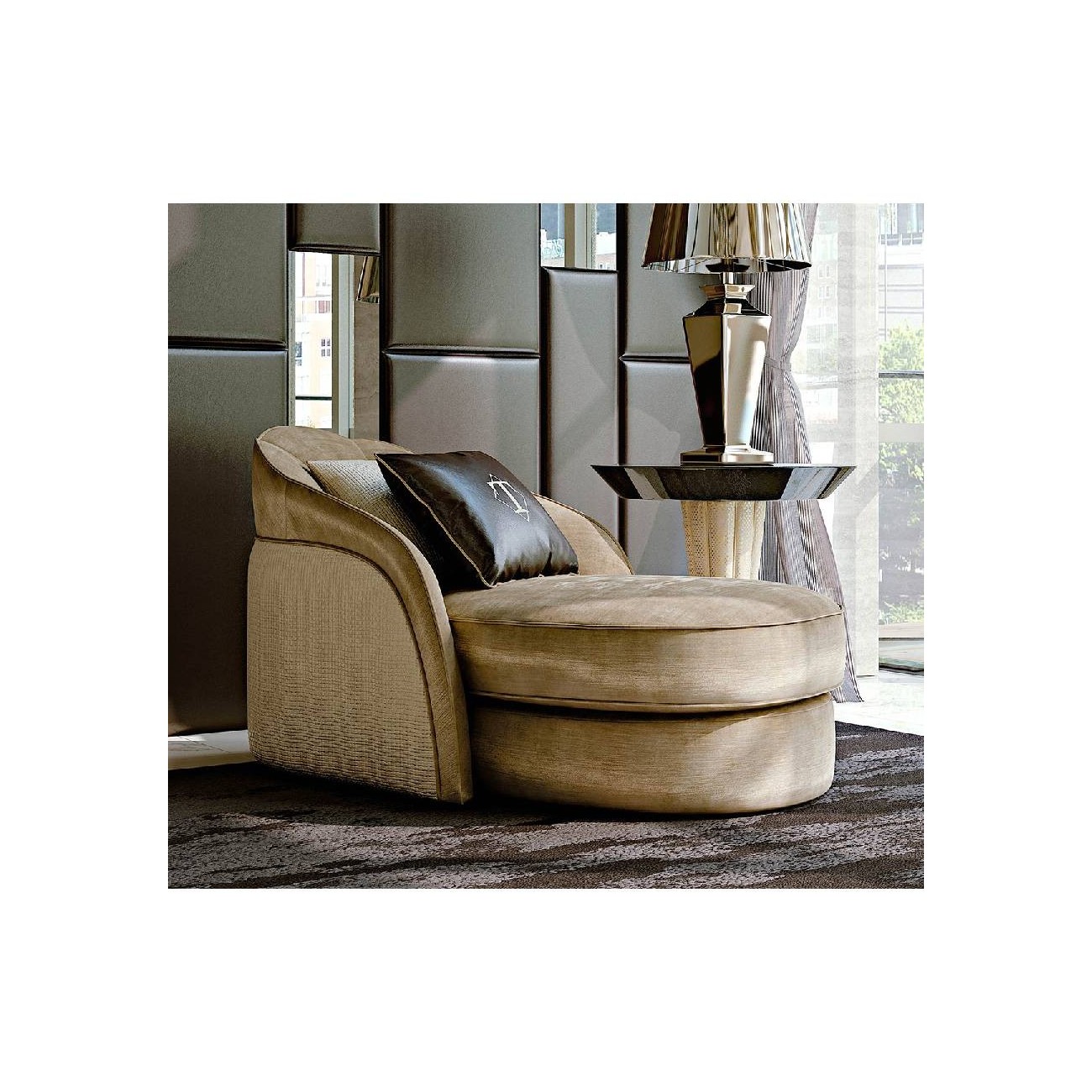 TURRI STARDUST CHAISE LONGUE