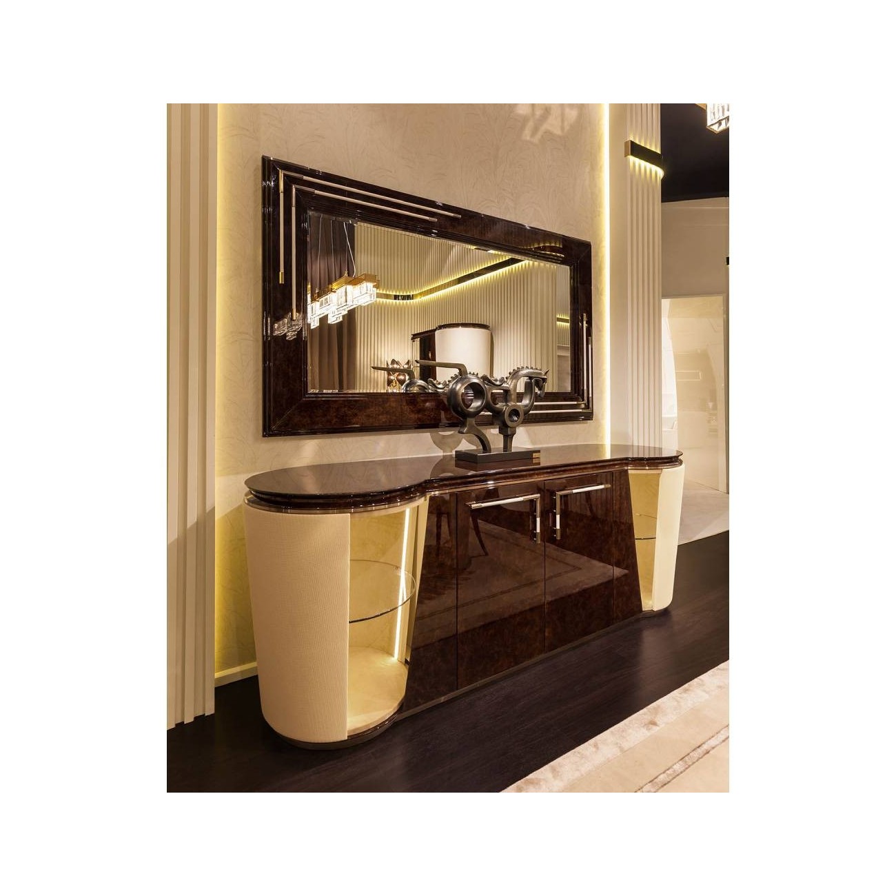 TURRI NOIR CREDENZA