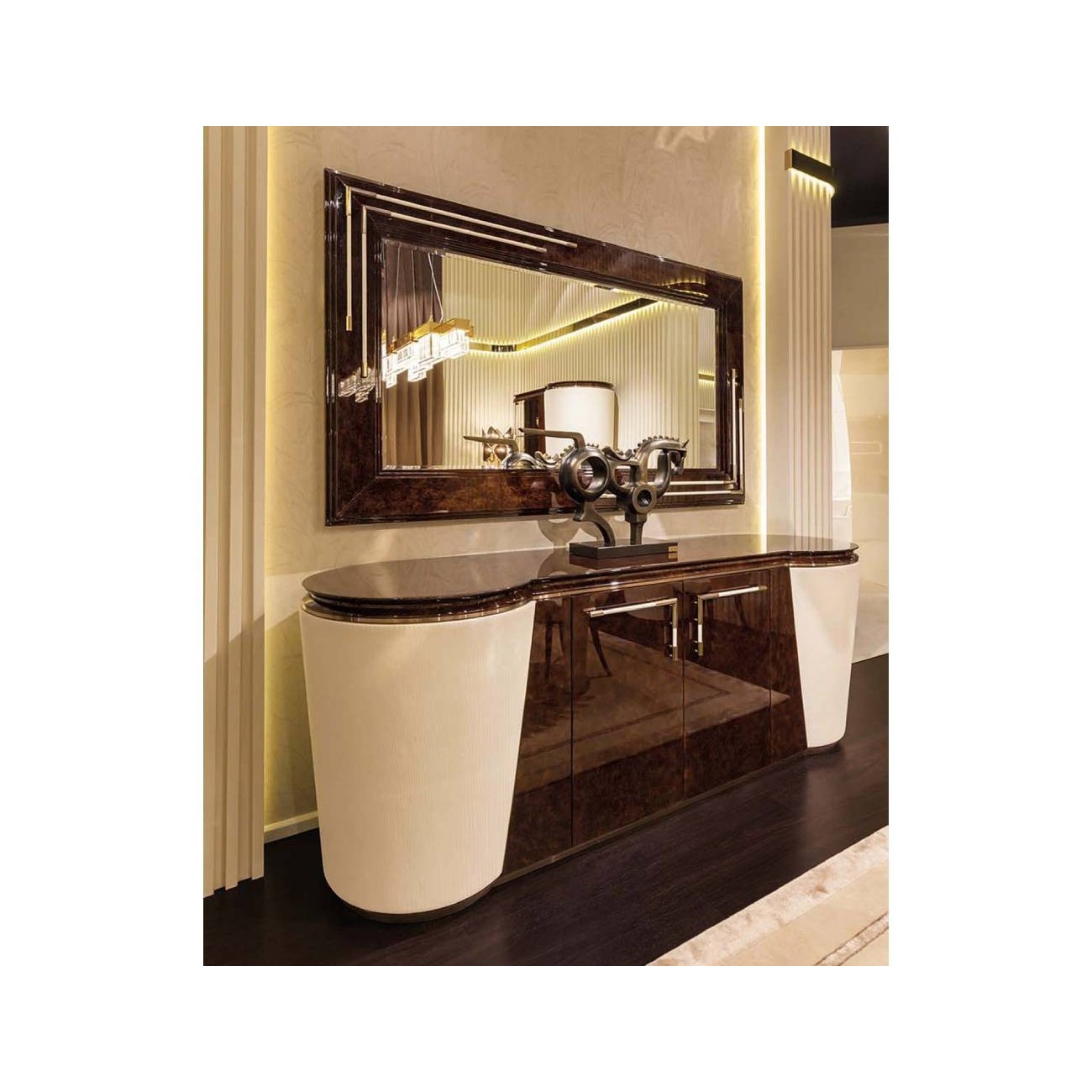 TURRI NOIR CREDENZA