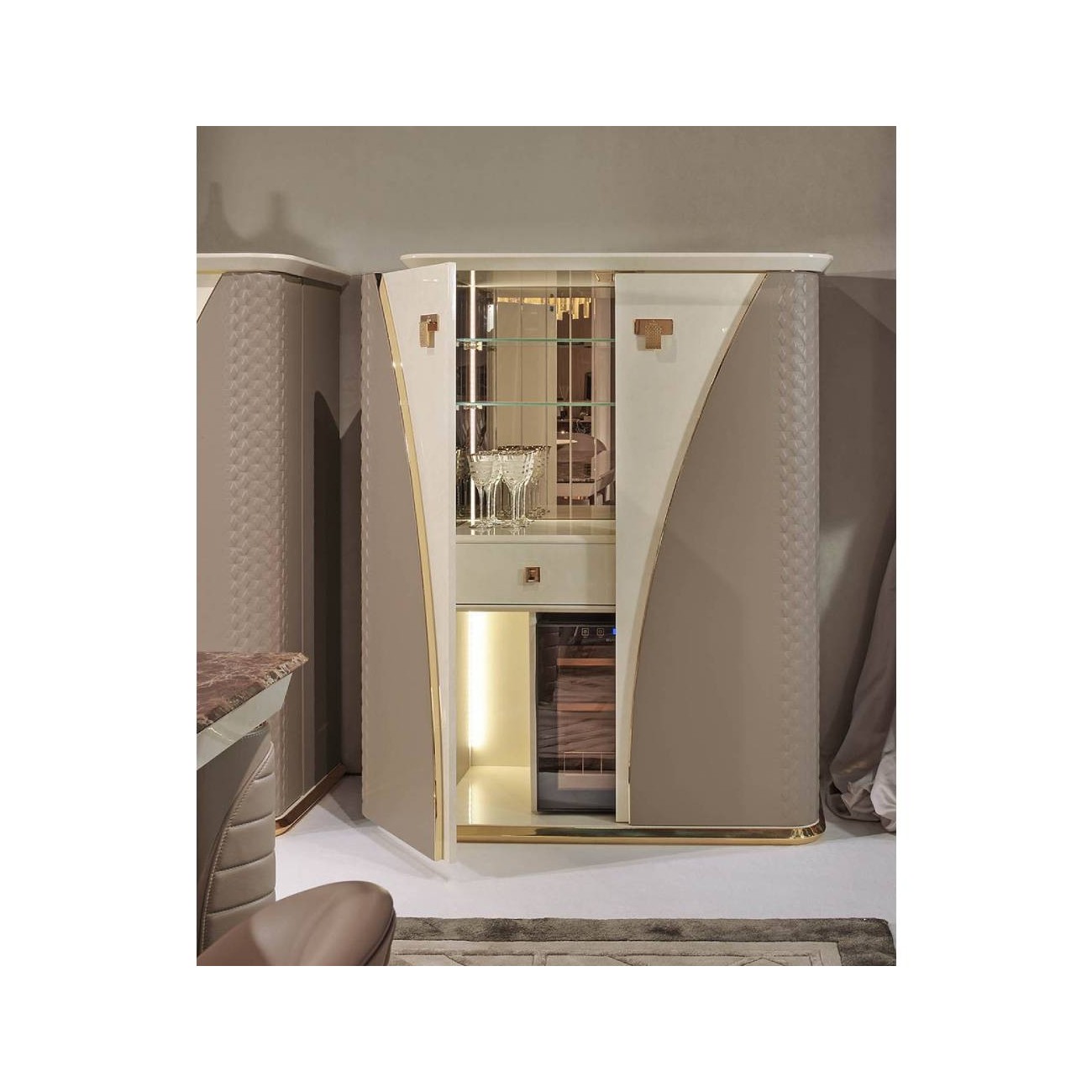 TURRI VOGUE MOBILE BAR