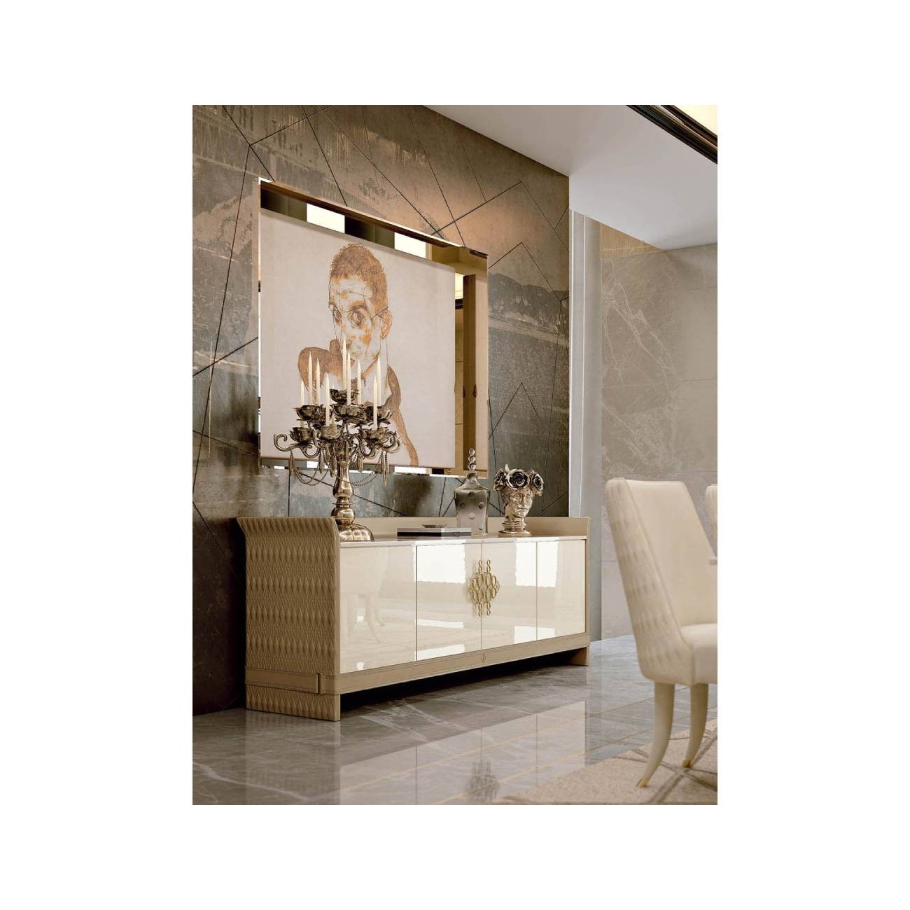 TURRI NUMERO TRE CREDENZA