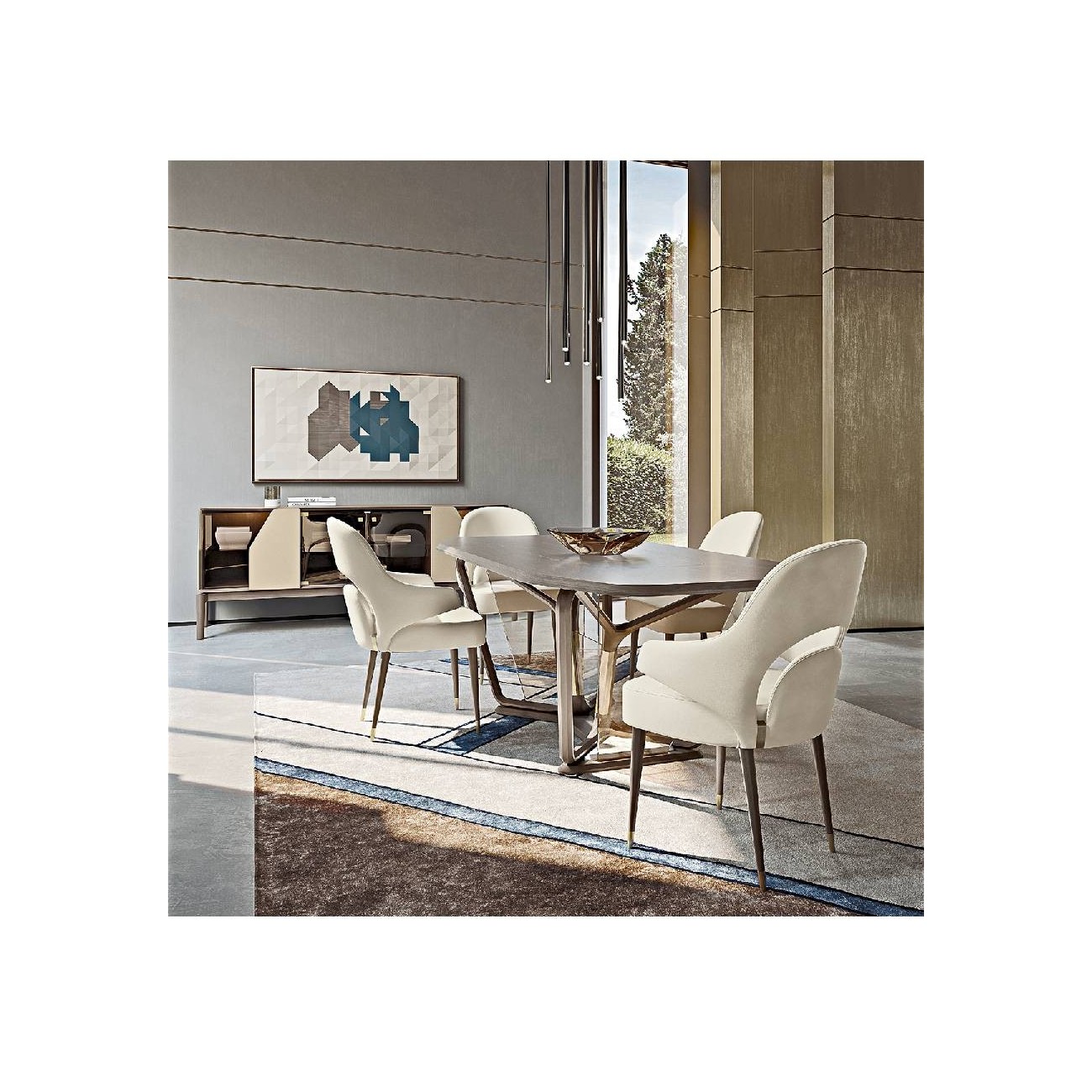 TURRI VINE TAVOLO RETTANGOLARE