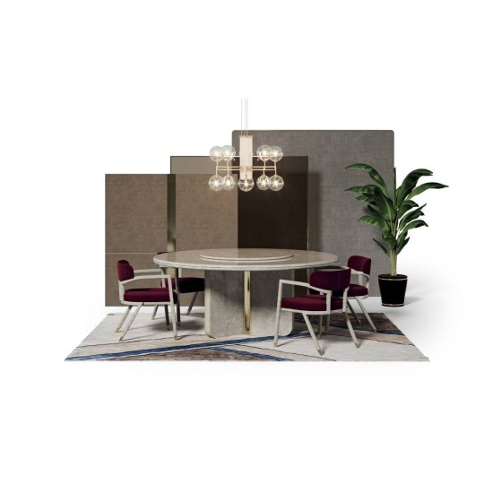 TURRI MADISON TAVOLO ROTONDO