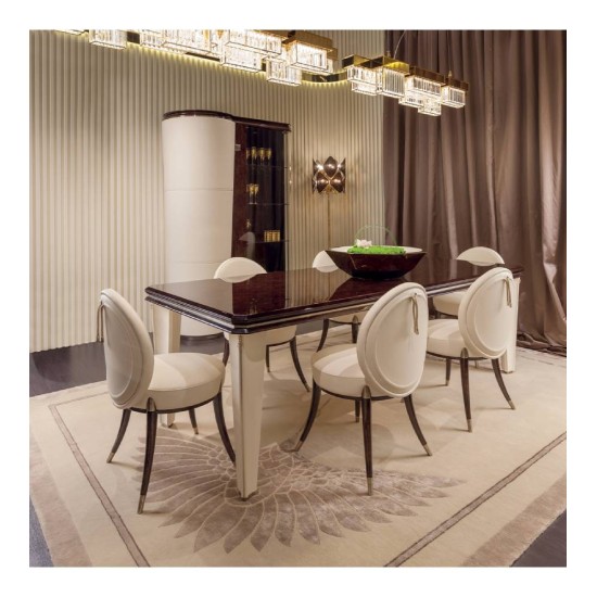 TURRI NOIR TAVOLO RETTANGOLARE