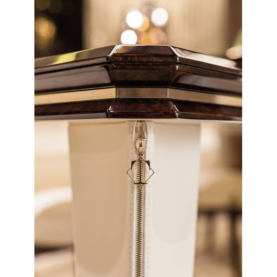 TURRI NOIR TAVOLO RETTANGOLARE