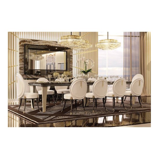 TURRI NOIR TAVOLO RETTANGOLARE