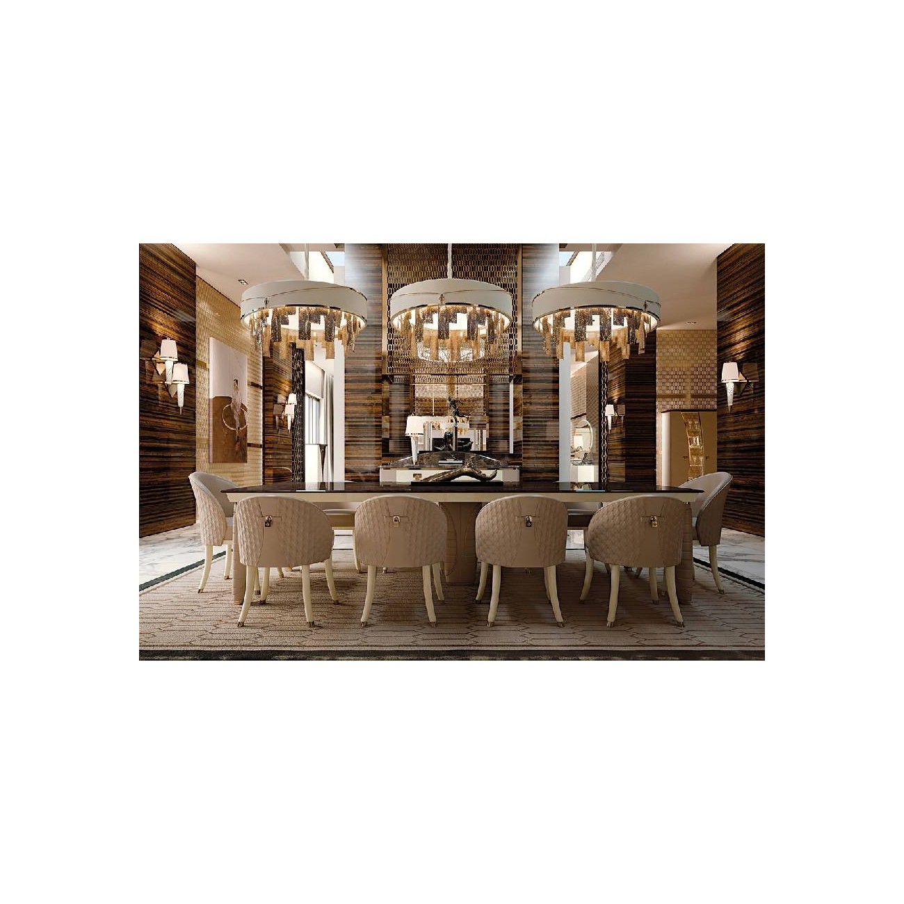 TURRI VOGUE TAVOLO RATTANGOLARE