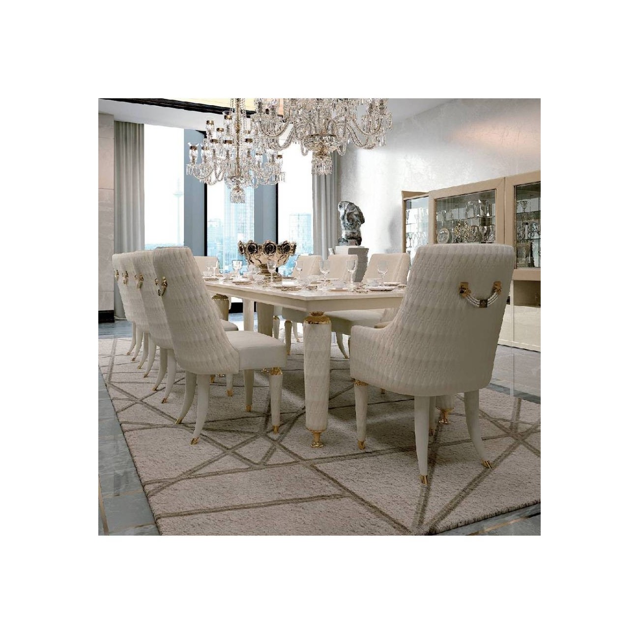 TURRI NUMERO TRE TAVOLO RETTANGOLARE