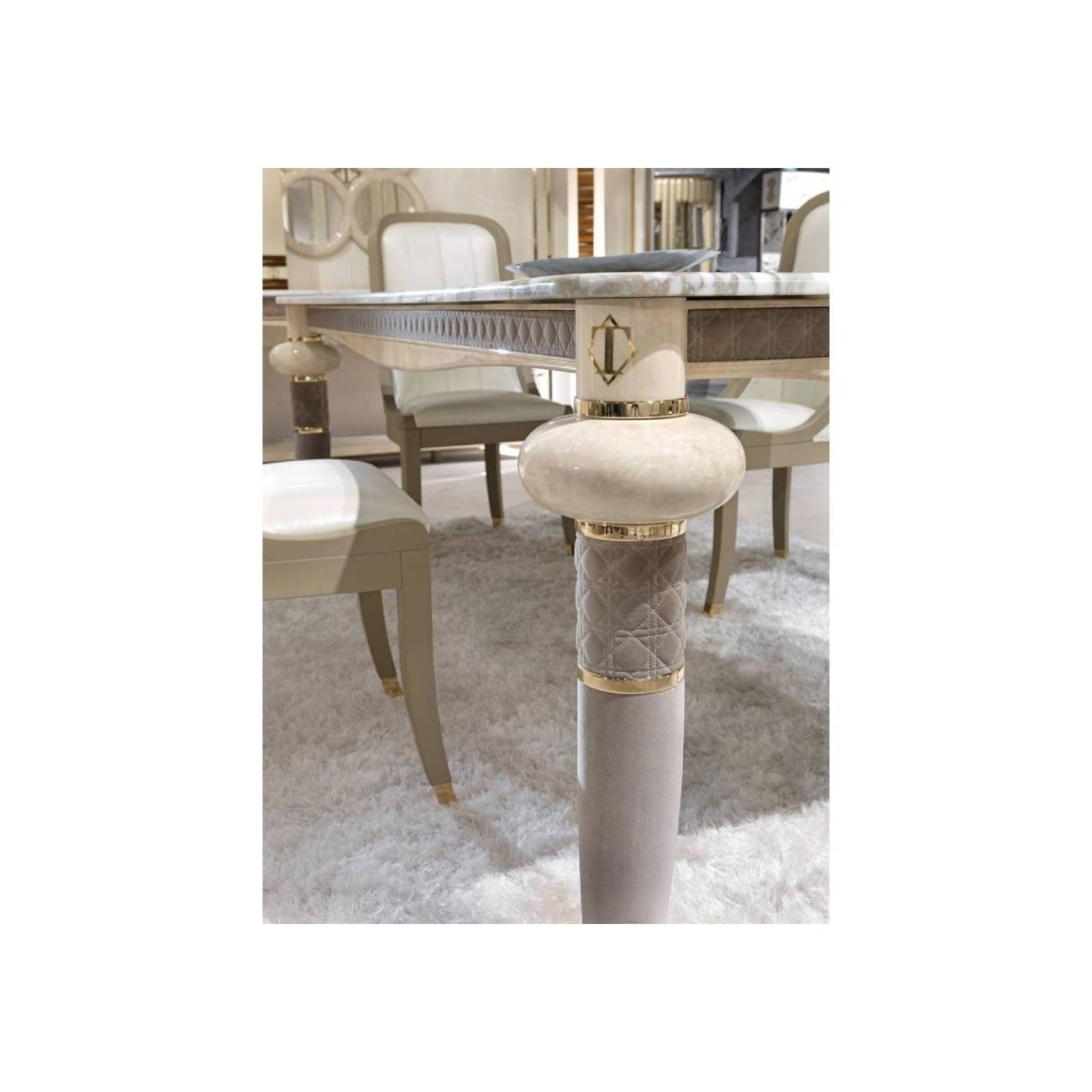 TURRI CARACTERE TAVOLO RETTANGOLARE