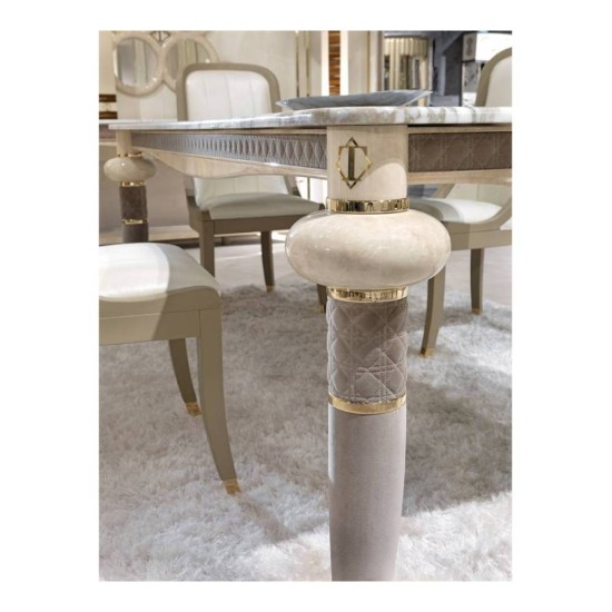 TURRI CARACTERE TAVOLO RETTANGOLARE