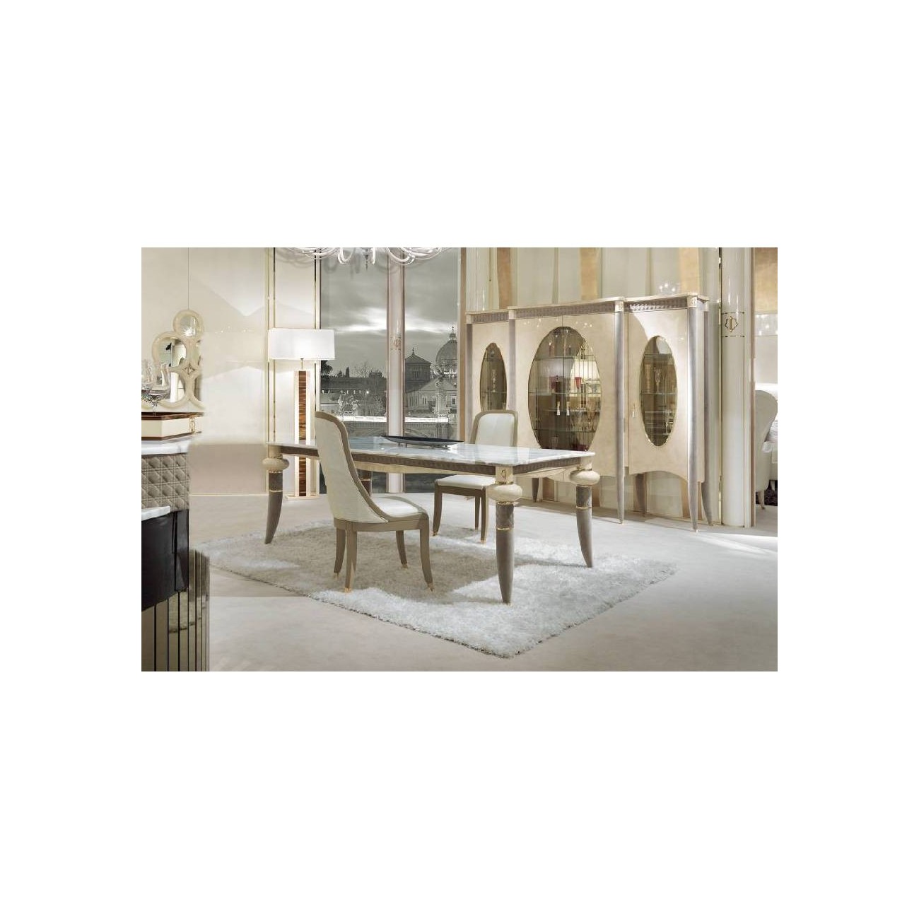 TURRI CARACTERE TAVOLO RETTANGOLARE