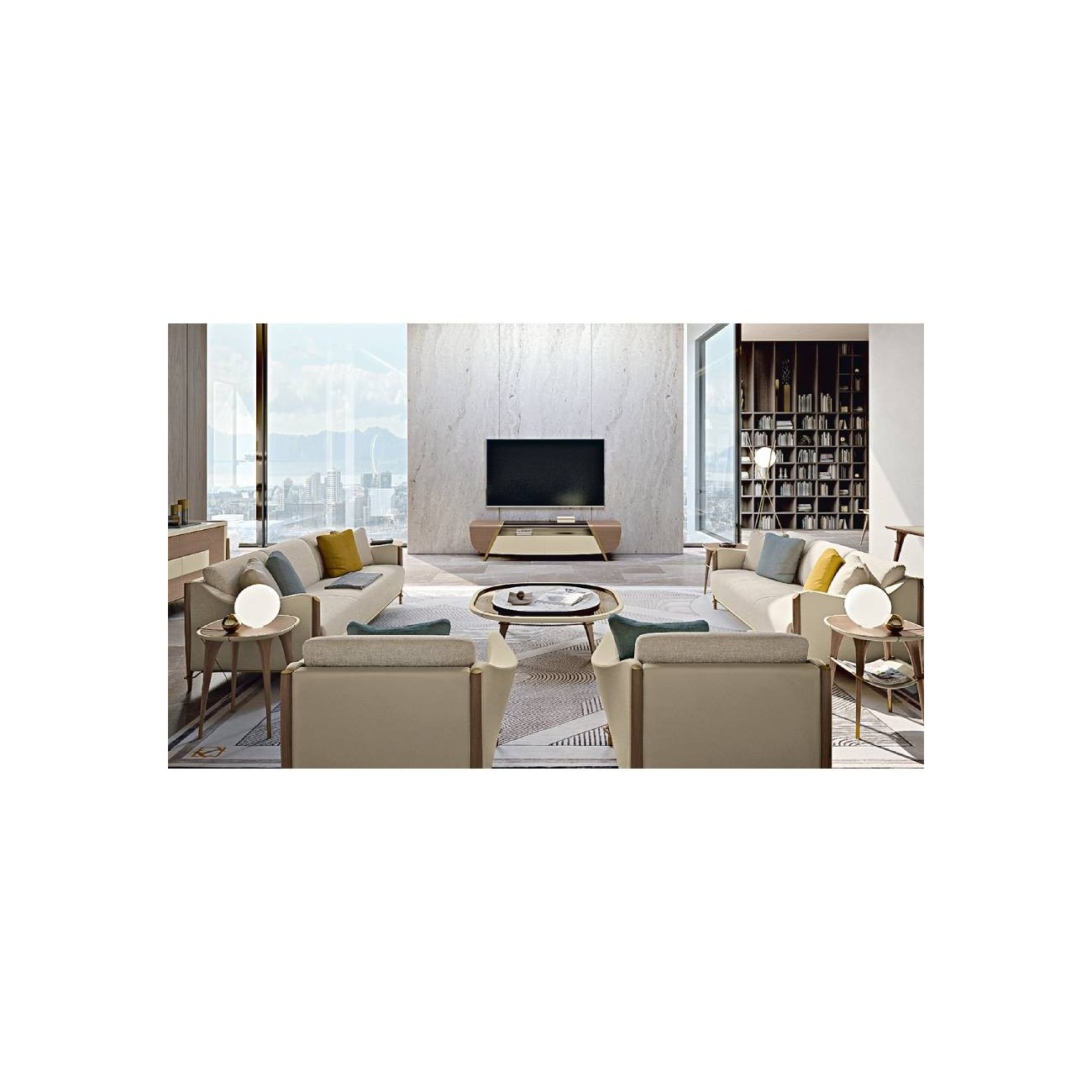 TURRI MELTING LIGHT TAVOLINO RETTANGOLARE