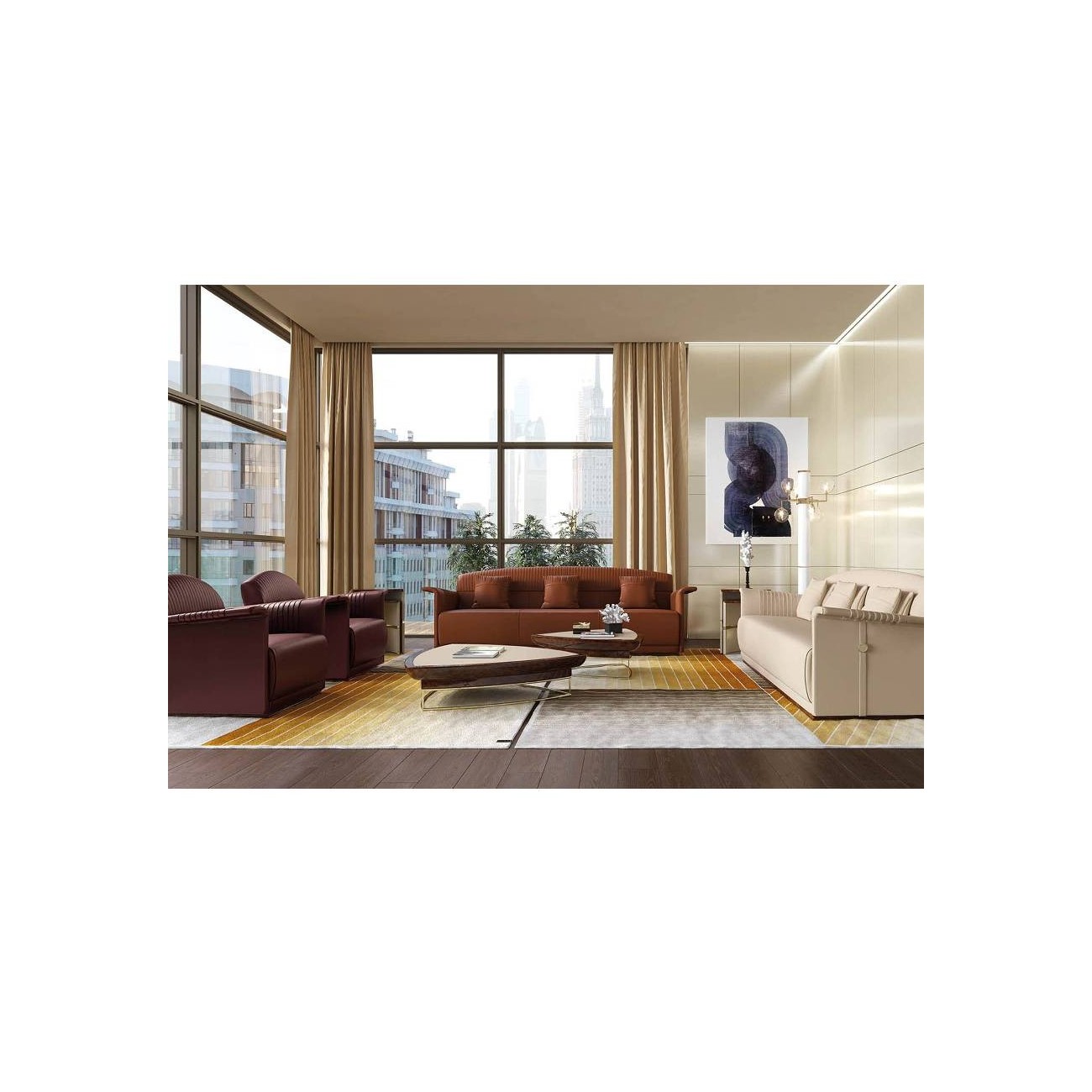 TURRI MADISON TAVOLO TRIANGOLARE