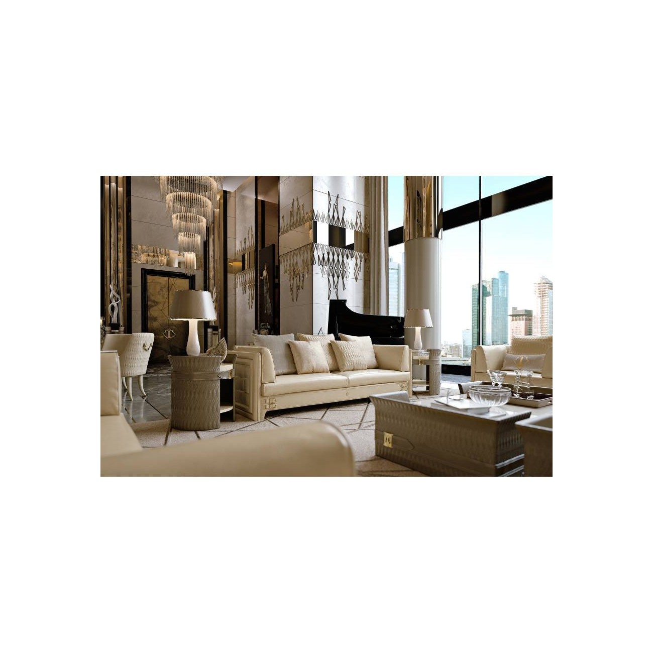 TURRI NUMERO TRE TAVOLINI ROTONDI