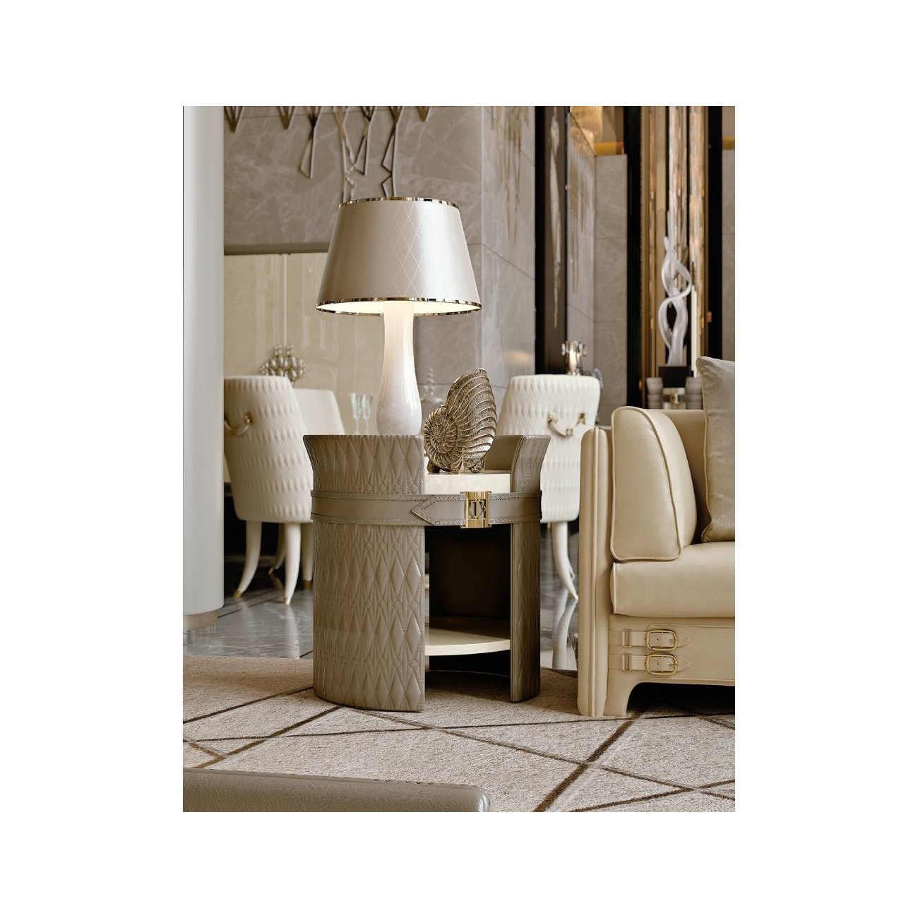 TURRI NUMERO TRE TAVOLINI ROTONDI