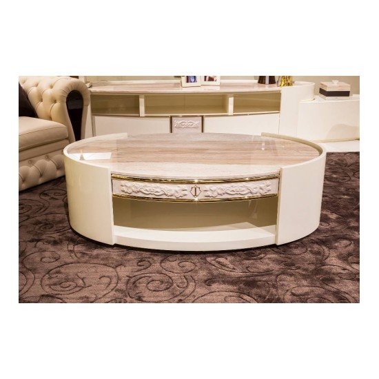 TURRI COUTURE TAVOLINO OVALE