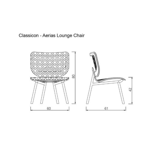 CLASSICON AERIAS LOUNGE CHAIR