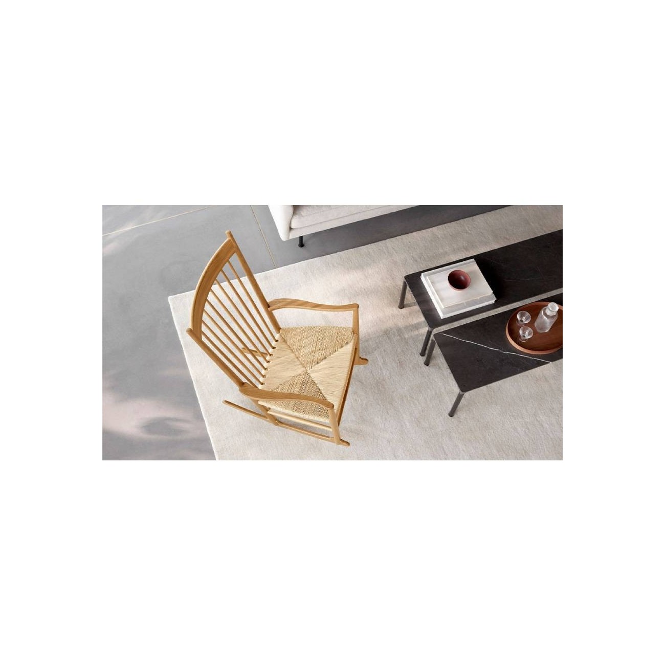 FREDERICIA WEGNER J16 SEDIA A DONDOLO