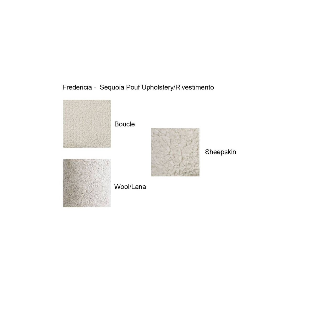 FREDERICIA SEQUOIA POUF