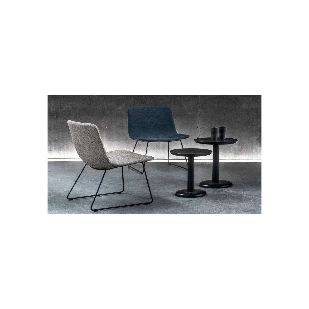 FREDERICIA PATO SLEDGE LOUNGE CHAIR