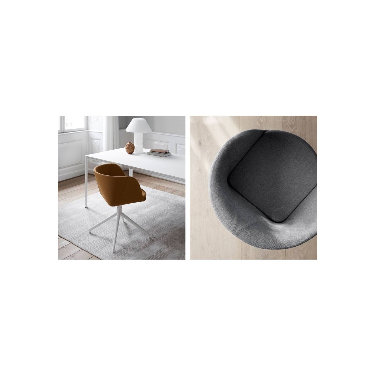 FREDERICIA VERVE SEDIA GIREVOLE