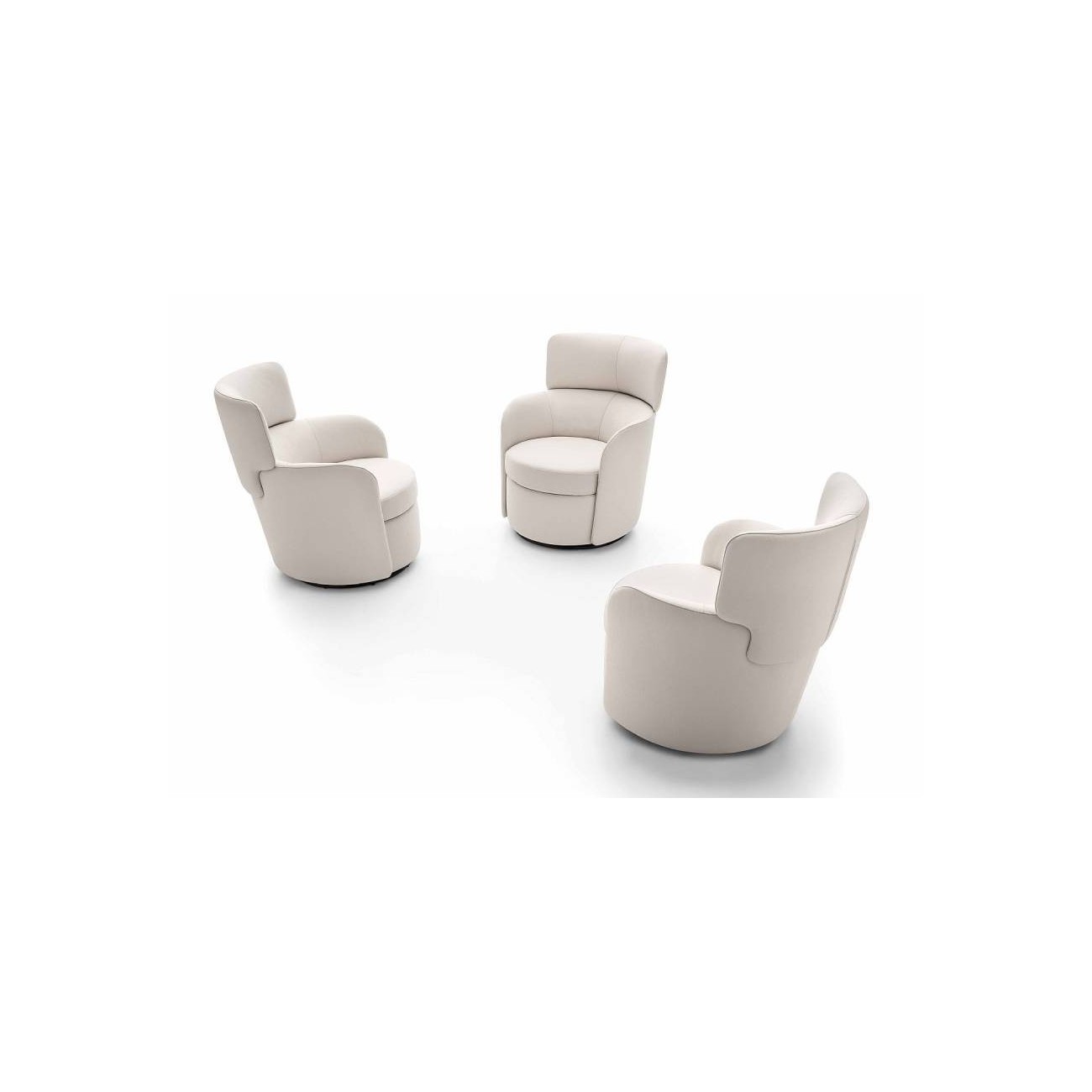 DITRE ITALIA CLAIRE SWIVEL POLTRONCINA