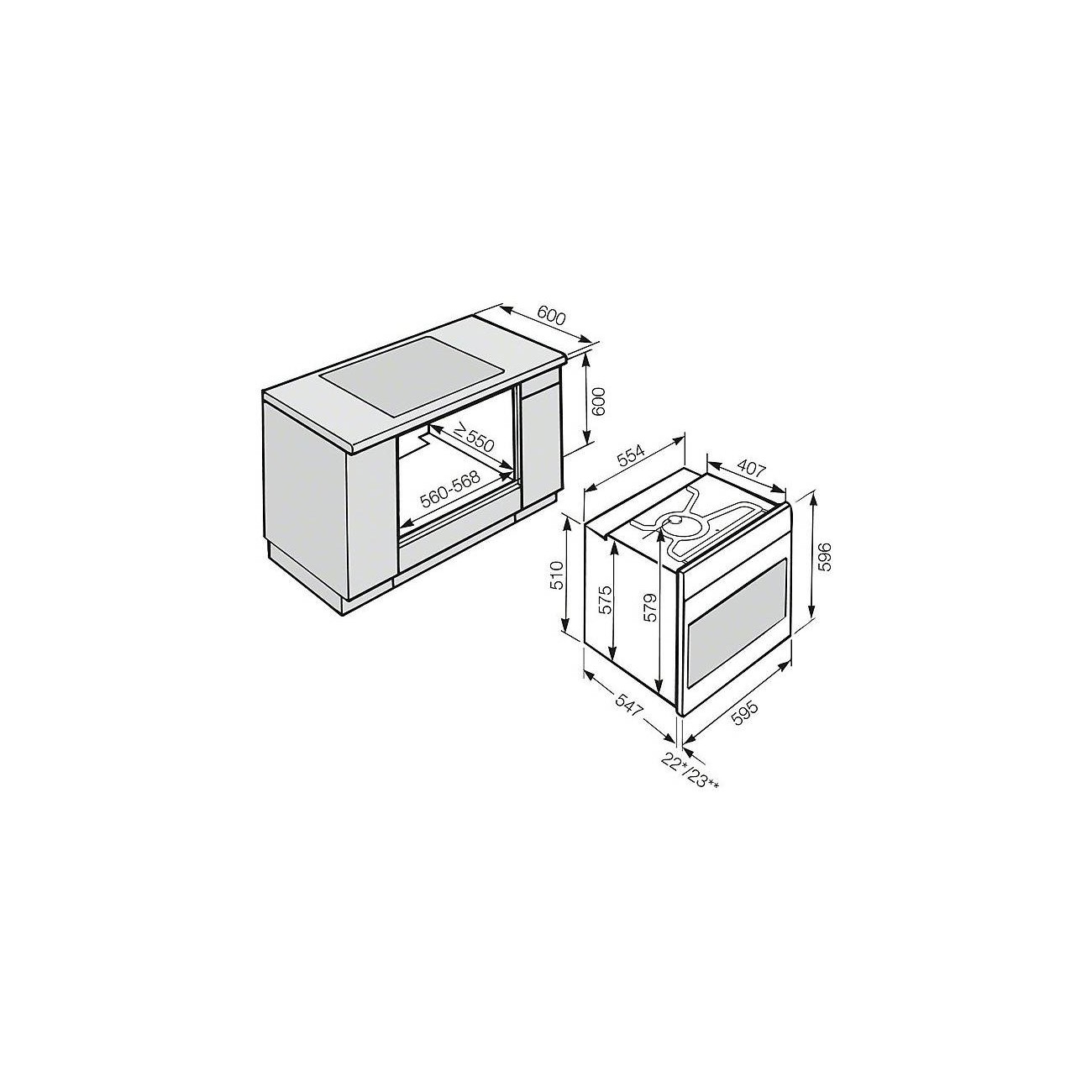 MIELE H 2265-1 B ACTIVE FORNO