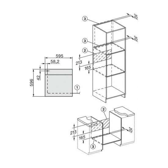 MIELE H 2760 BP FORNO