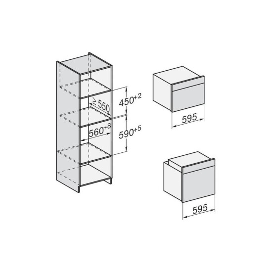 MIELE H 7164 BP FORNO