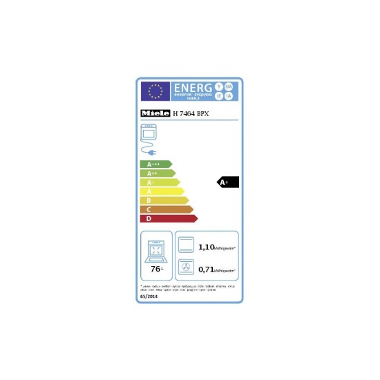 MIELE H 7464 BPX FORNO