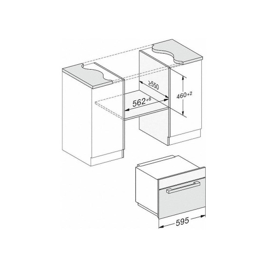 MIELE M 7240 TC FORNO A MICROONDE