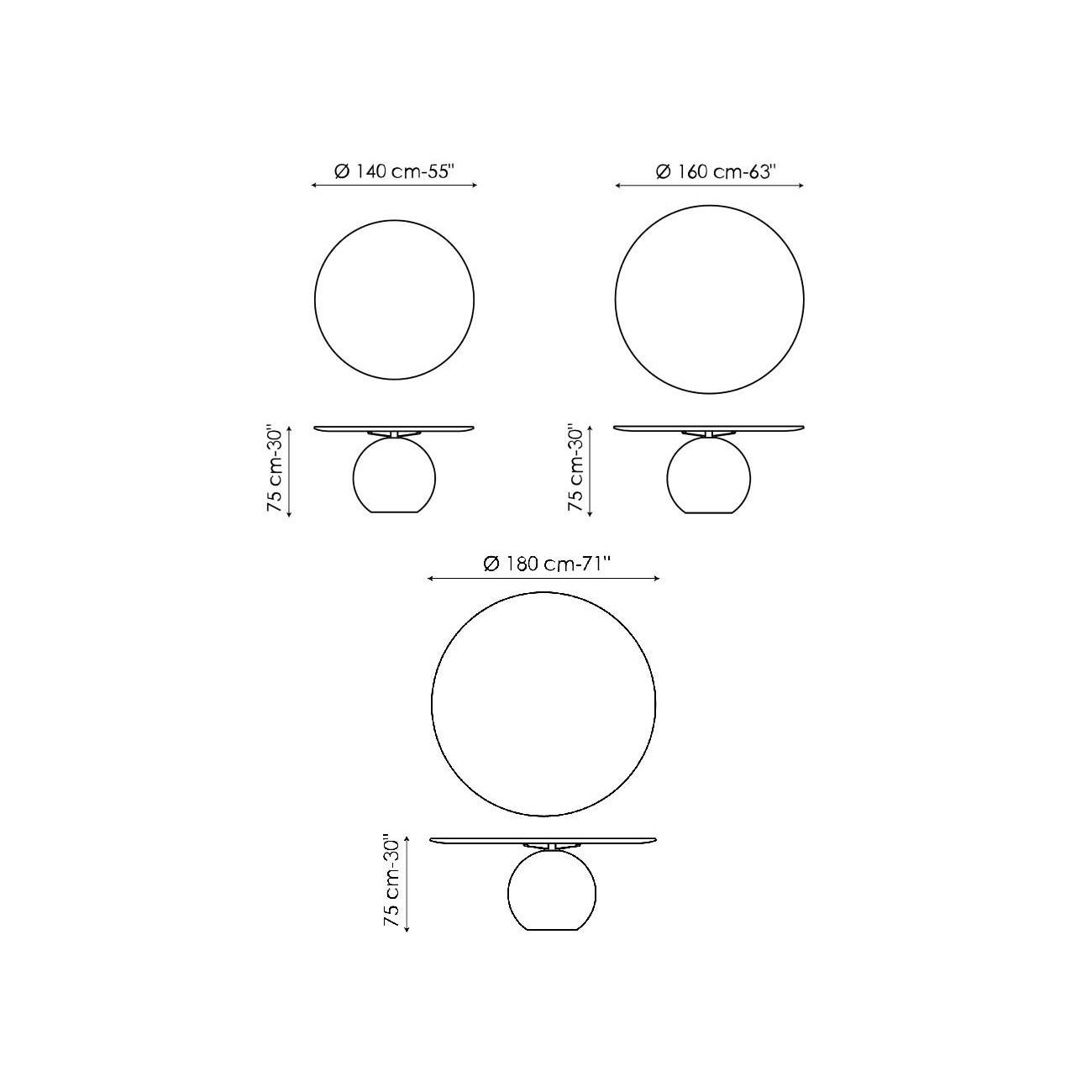 BONALDO CIRCUS TAVOLO