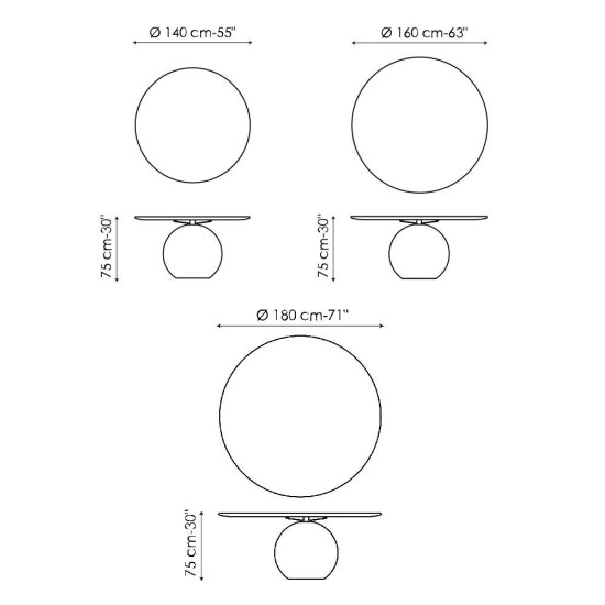 BONALDO CIRCUS TAVOLO