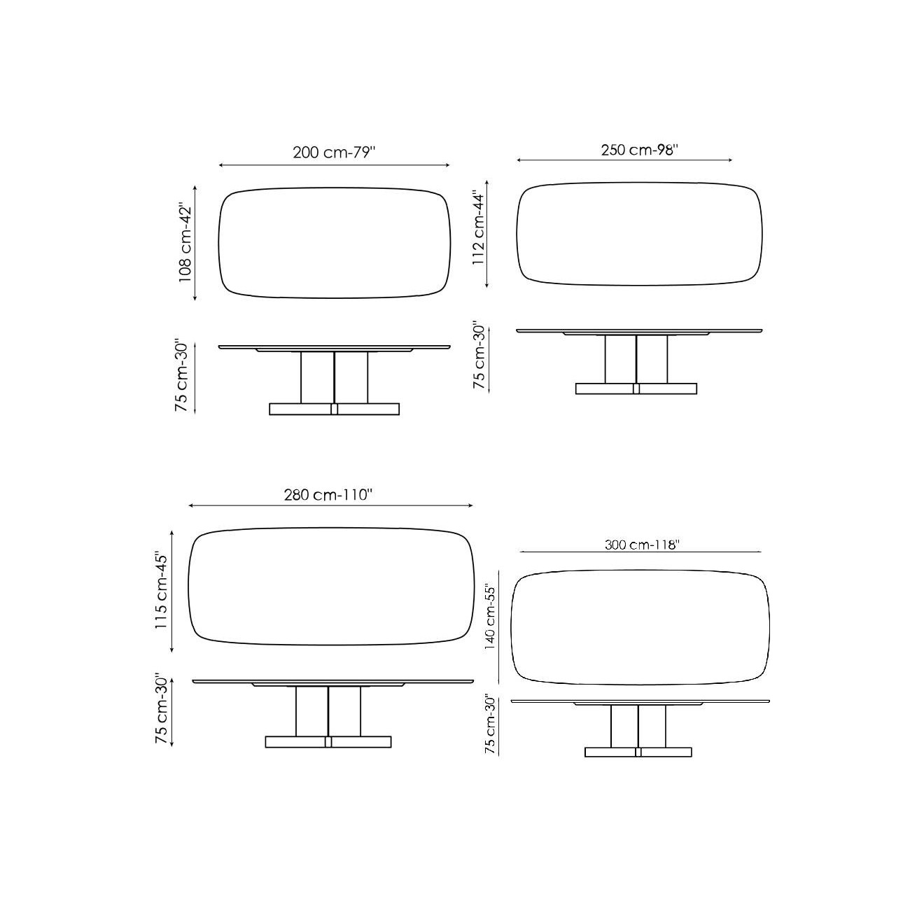 BONALDO CROSS TABLE TAVOLO