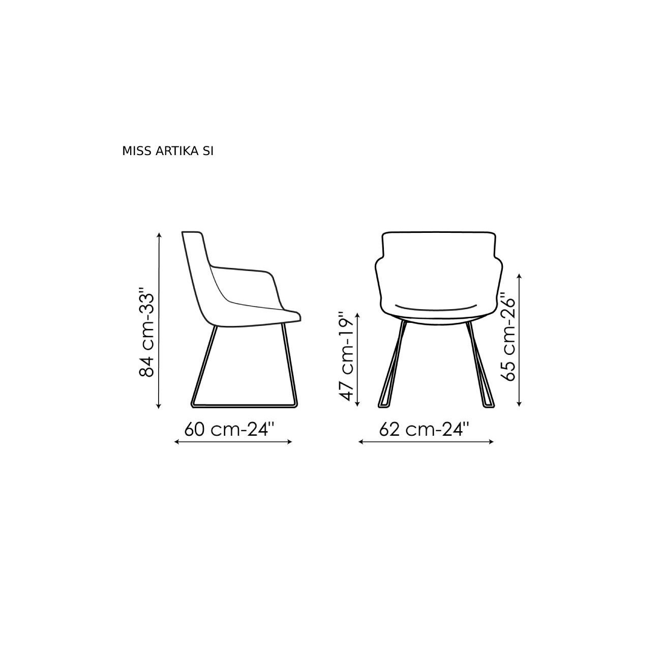 BONALDO ARTIKA SEDIA