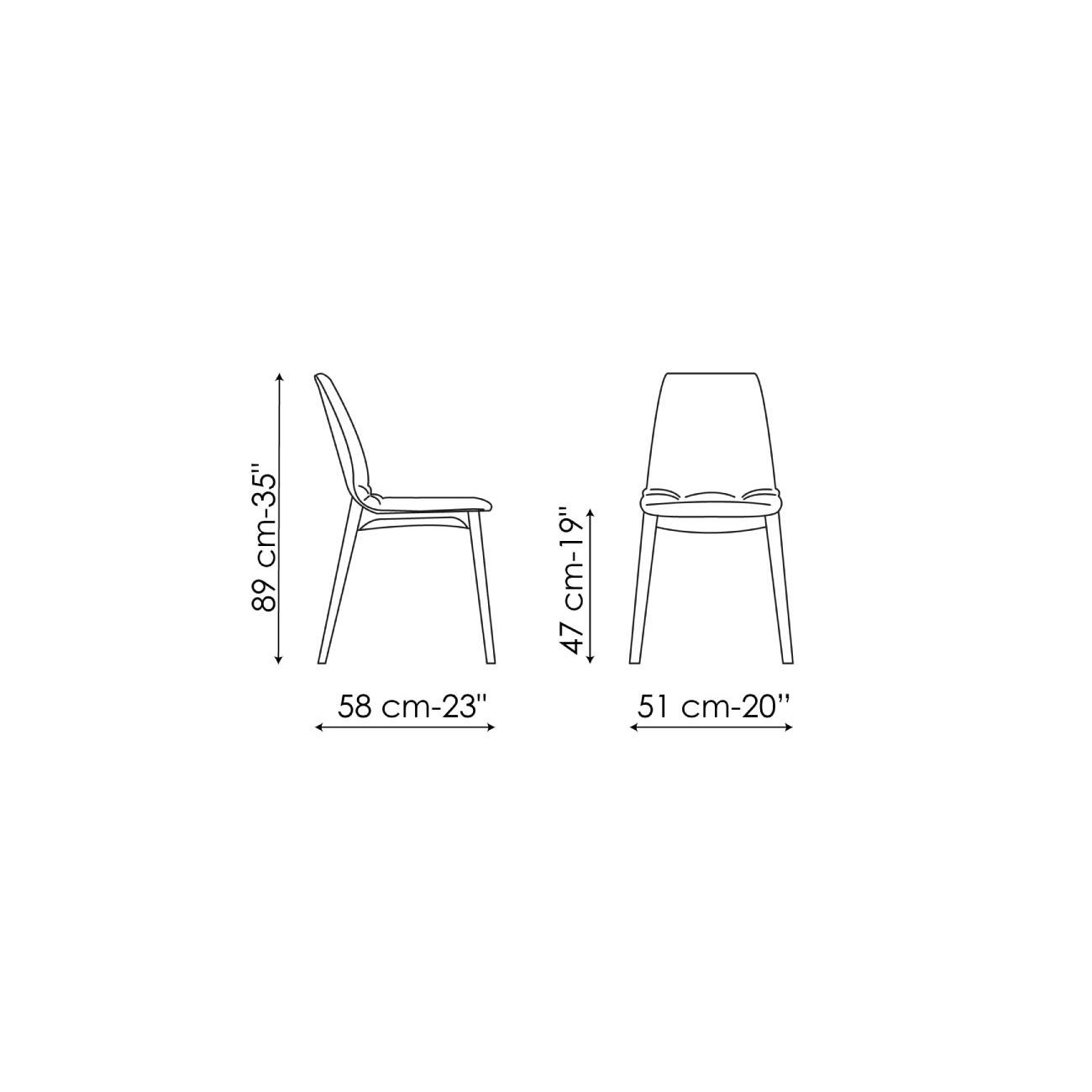 BONALDO NINETTE SEDIA