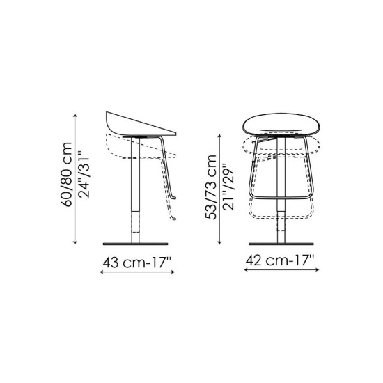 BONALDO TAB SGABELLO