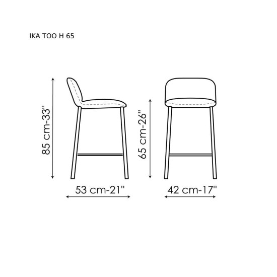 BONALDO IKA TOO SGABELLO